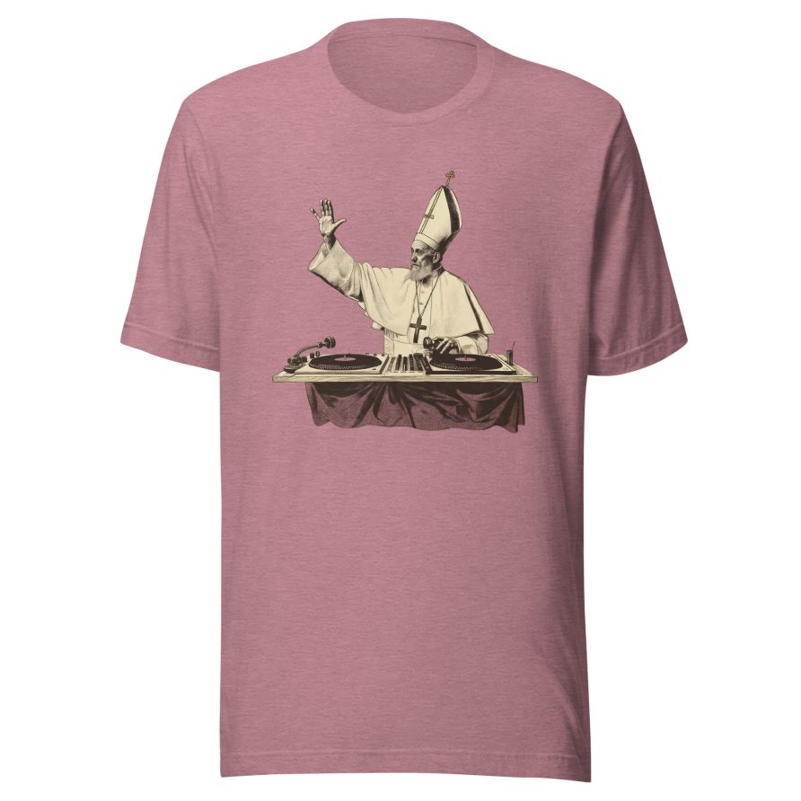 Gregory the Great Unisex t-shirt - HEATHER ORCHID